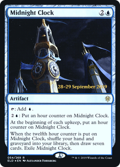 Midnight Clock [Throne of Eldraine Prerelease Promos]-1