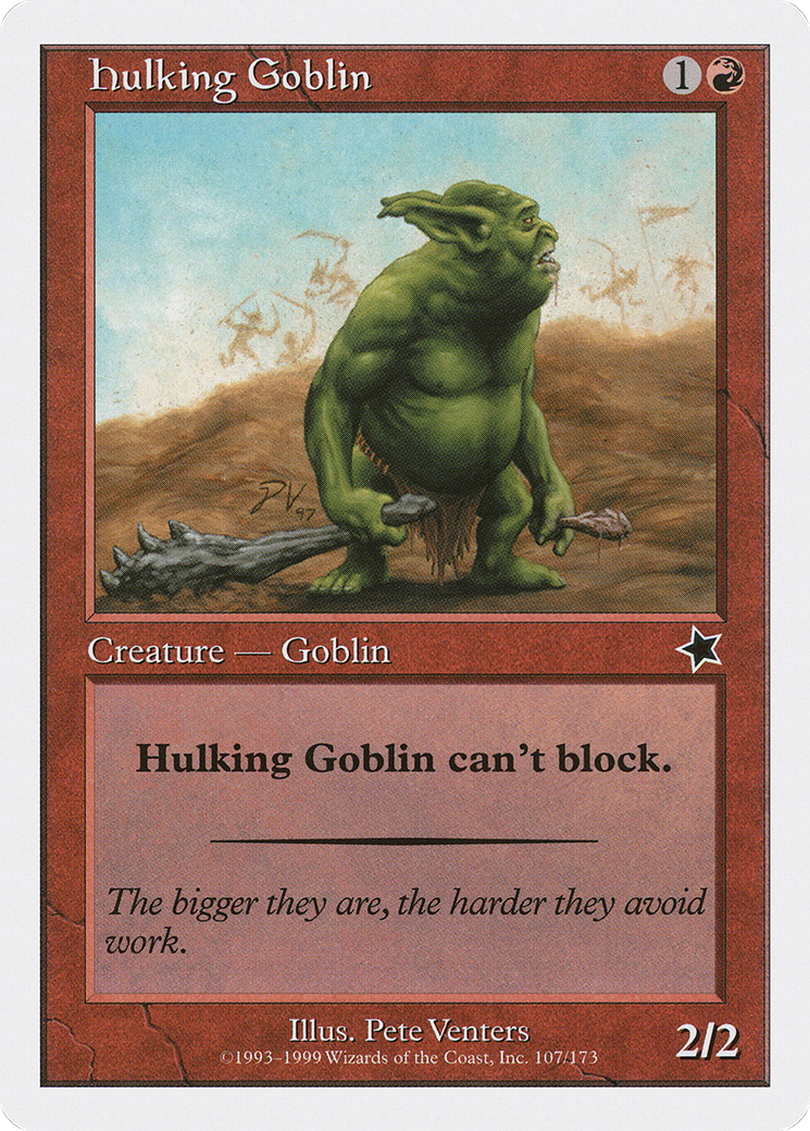 Hulking Goblin [Starter 1999]-1