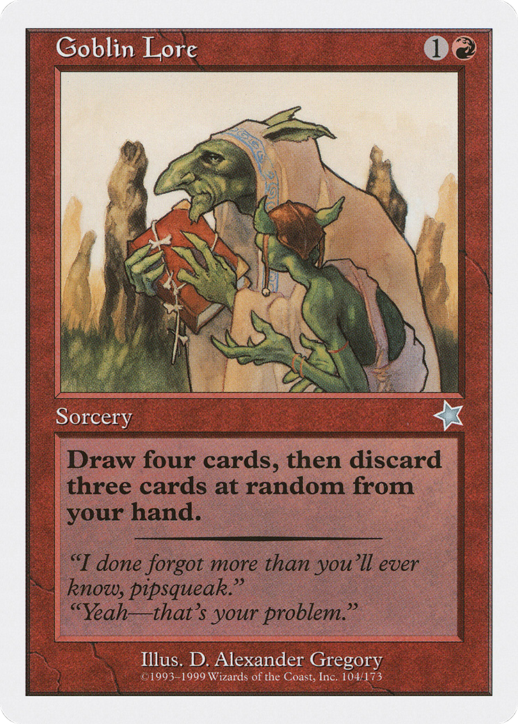 Goblin Lore [Starter 1999]-1