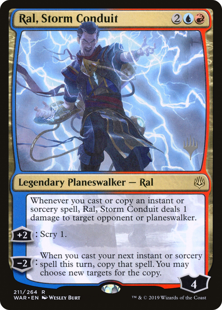 Ral, Storm Conduit (Promo Pack) [War of the Spark Promos]-1