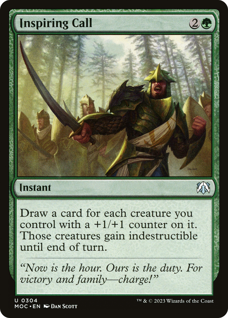 Inspiring Call [March of the Machine Commander]-1