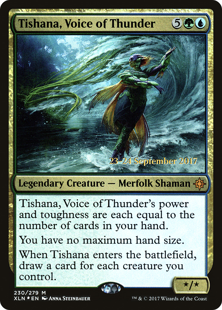 Tishana, Voice of Thunder [Ixalan Prerelease Promos]-1