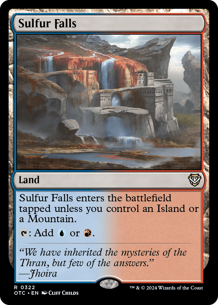 Sulfur Falls [Outlaws of Thunder Junction Commander]-1