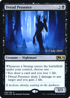 Dread Presence [Core Set 2020 Prerelease Promos]-1