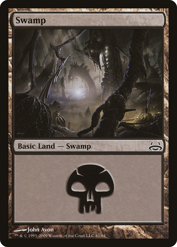 Swamp (61) [Duel Decks: Divine vs. Demonic]-1