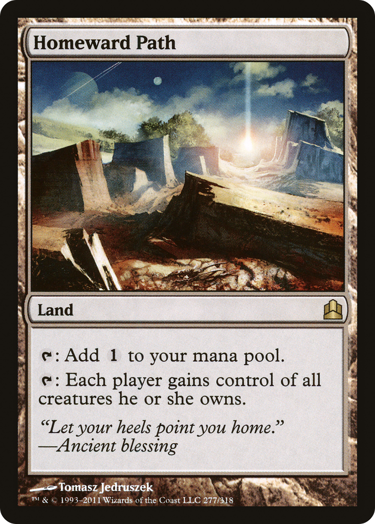 Homeward Path [Commander 2011]-1