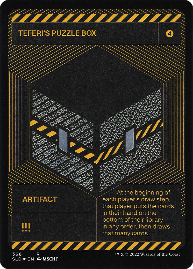 Teferi's Puzzle Box (Foil Etched) [Secret Lair Drop Series]-1