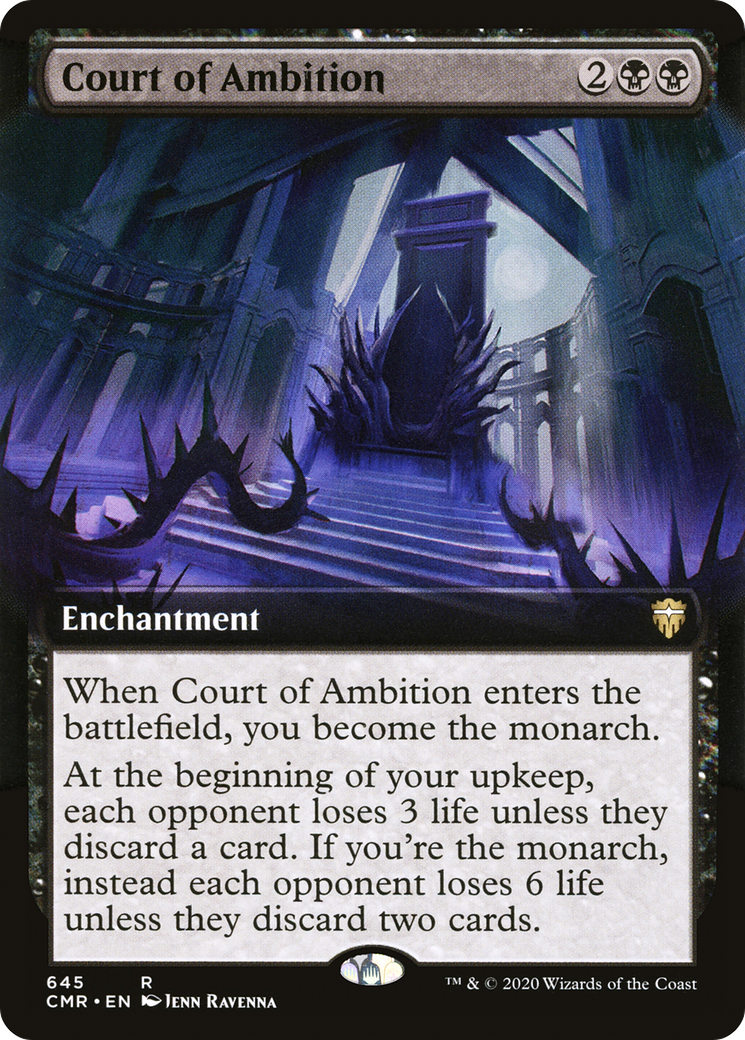 Court of Ambition (Extended Art) [Commander Legends]-1