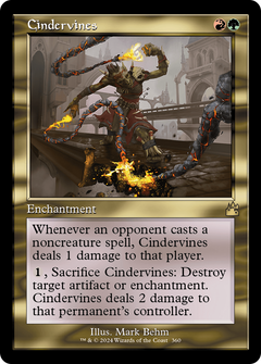 Cindervines (Retro Frame) [Ravnica Remastered]-1