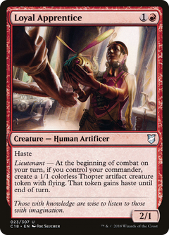 Loyal Apprentice [Commander 2018]-1