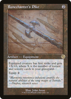 Runechanter's Pike (Retro Schematic) [The Brothers' War Retro Artifacts]-1