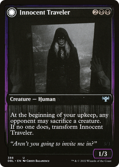 Innocent Traveler // Malicious Invader [Innistrad: Double Feature]-3