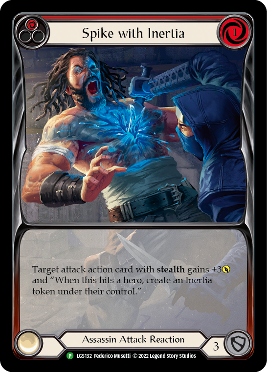 Spike with Inertia [LGS132] (Promo)  Rainbow Foil-1