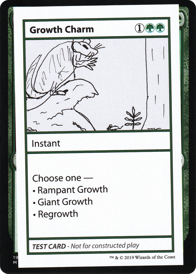 Growth Charm (2021 Edition) [Mystery Booster Playtest Cards]-1