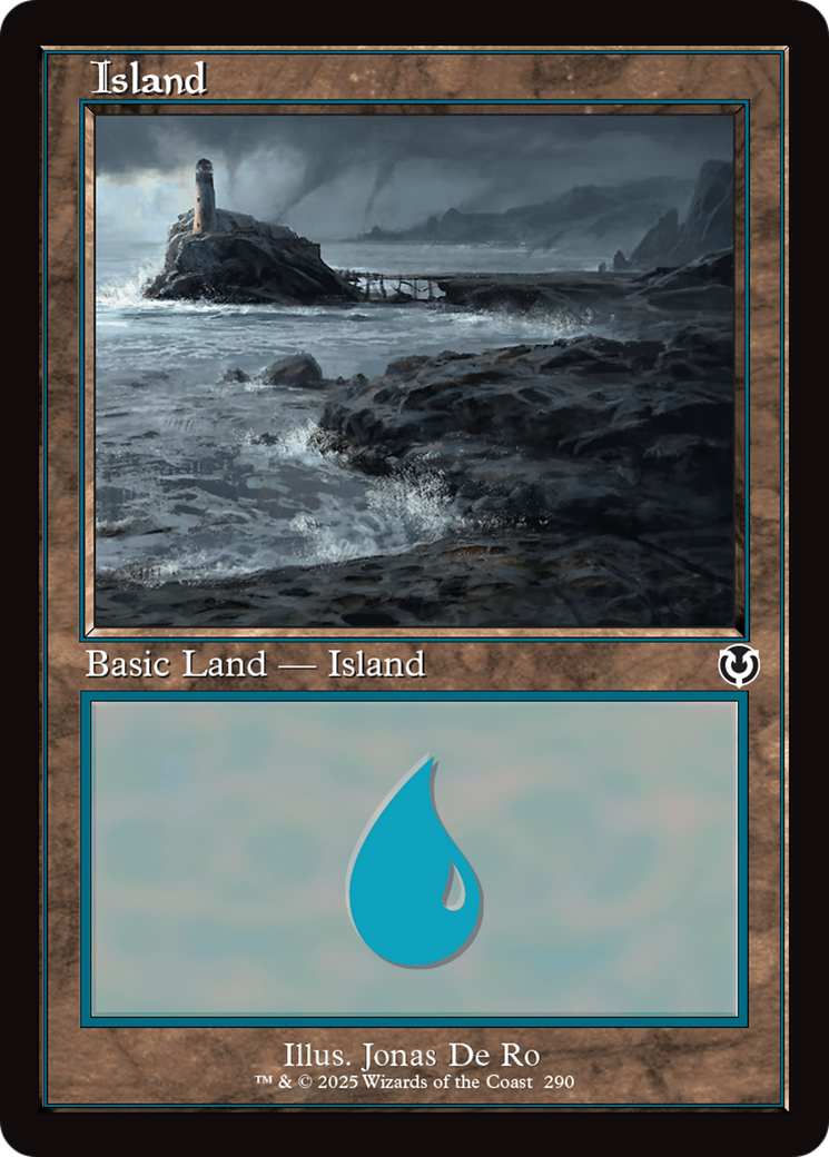 Island (290) (Retro Frame) [Innistrad Remastered]-1
