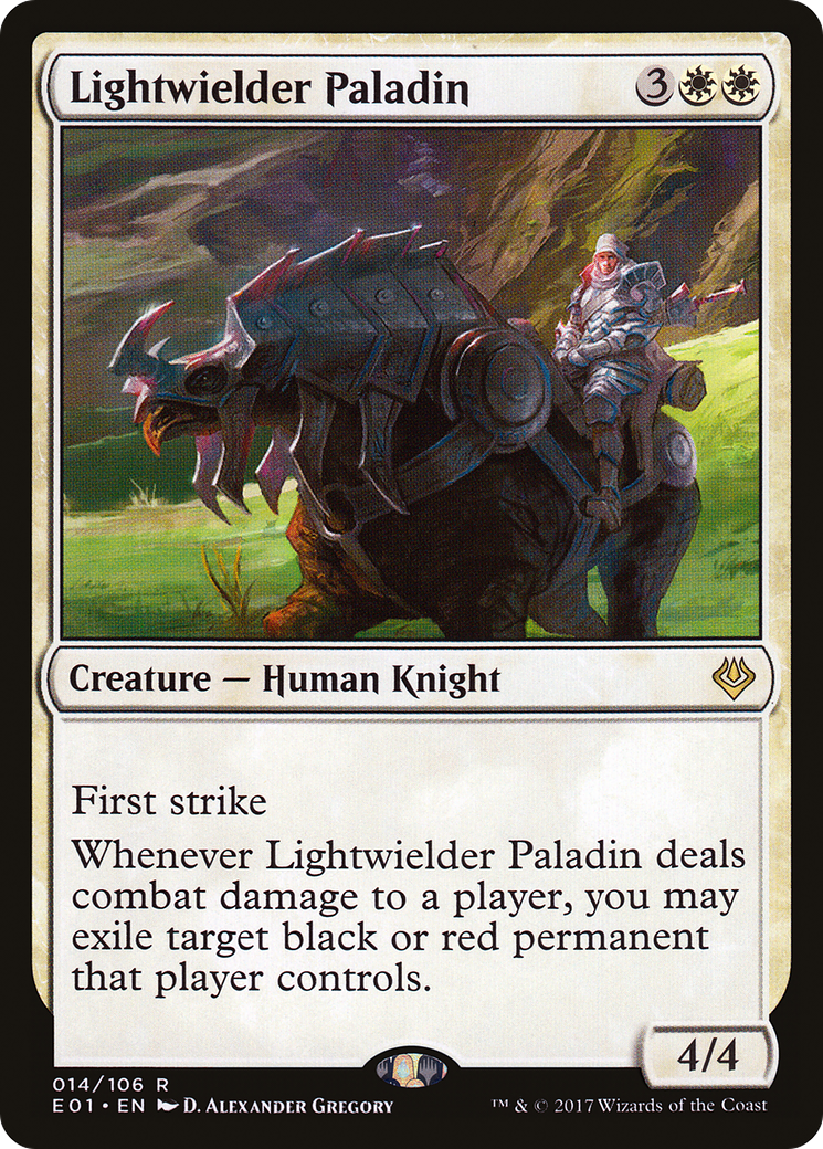 Lightwielder Paladin [Archenemy: Nicol Bolas]-1
