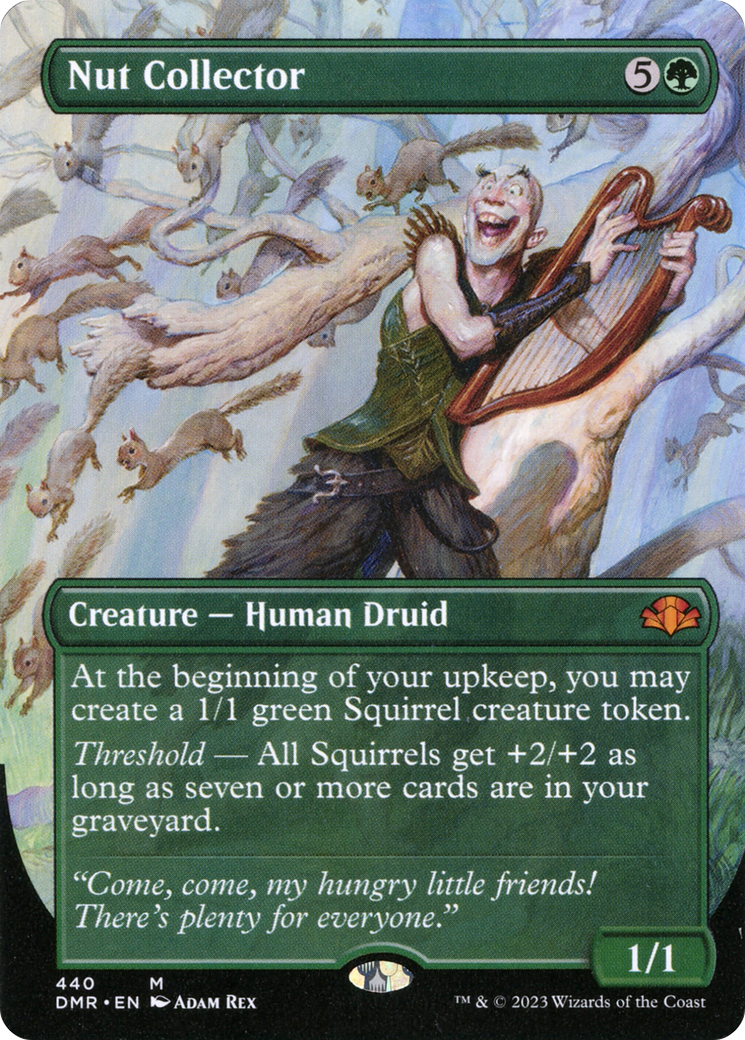 Nut Collector (Borderless Alternate Art) [Dominaria Remastered]-1
