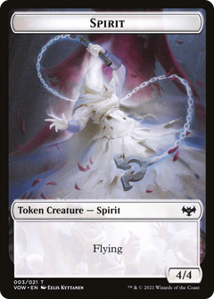Spirit (TVOW-003) - Innistrad: Crimson Vow Tokens Foil-1