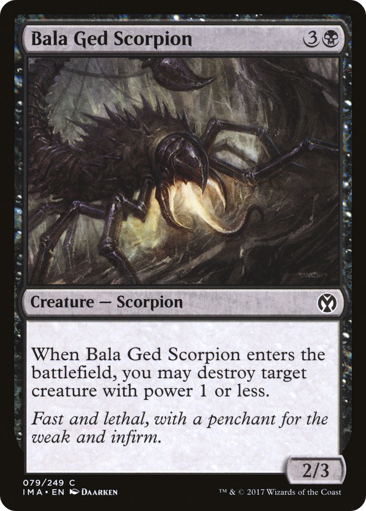 Bala Ged Scorpion [Iconic Masters]-1