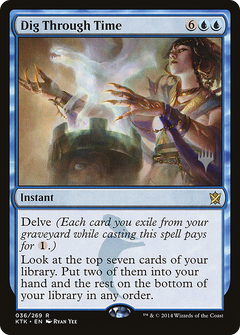 Dig Through Time (Promo Pack) [Khans of Tarkir Promos]-1