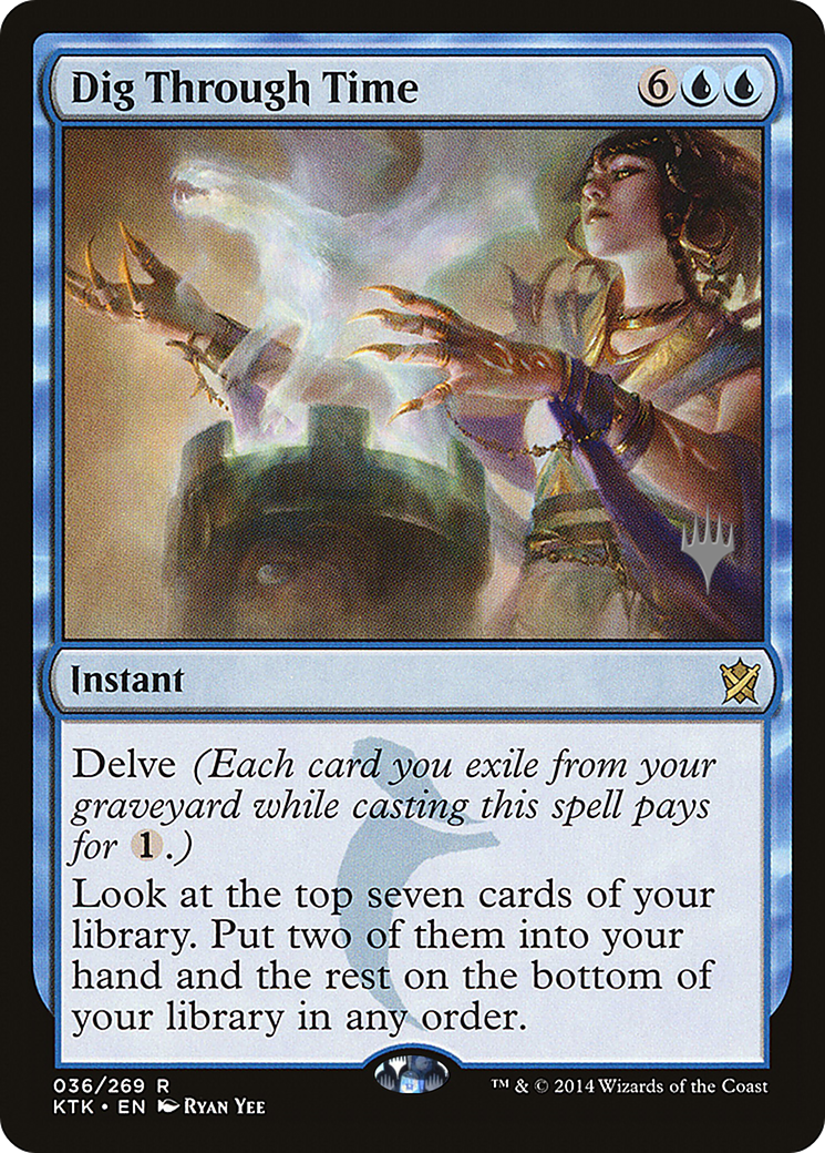 Dig Through Time (Promo Pack) [Khans of Tarkir Promos]-1