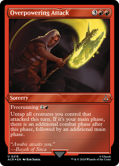 Overpowering Attack (ACR-218) - Assassin's Creed Etched Foil-1