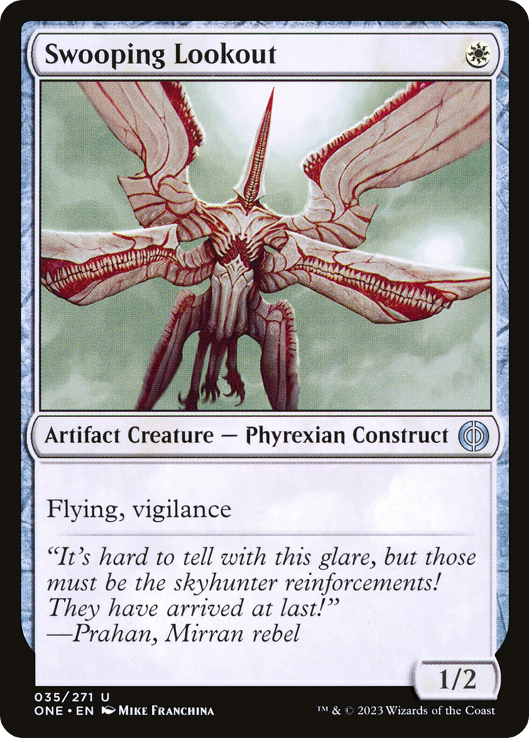 Swooping Lookout [Phyrexia: All Will Be One]-1
