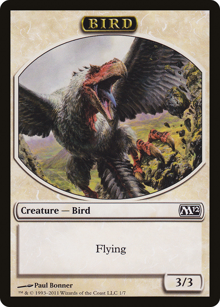 Bird Token [Magic 2012 Tokens]-1