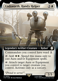 Codsworth, Handy Helper (Extended Art) (Surge Foil) [Fallout]-1