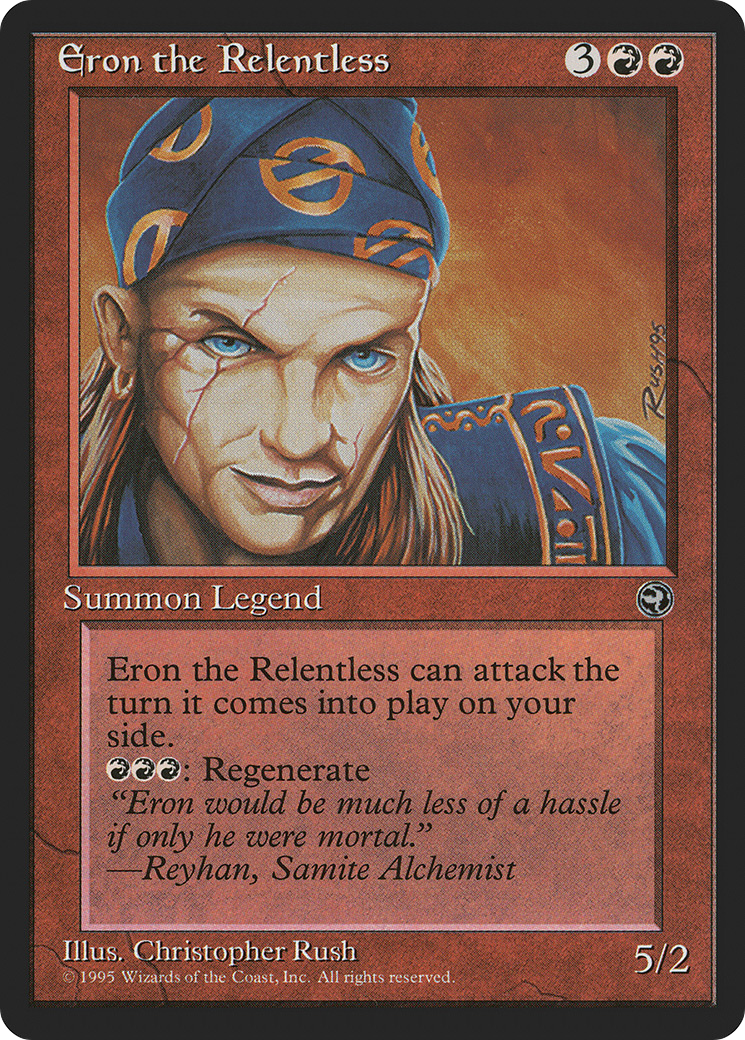 Eron the Relentless [Homelands]-1