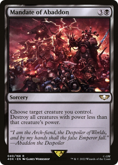 Mandate of Abaddon [Warhammer 40,000]-1