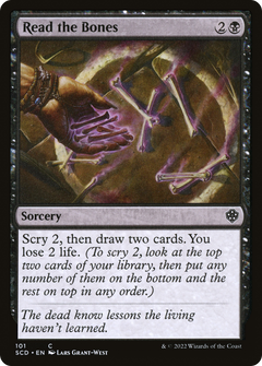 Read the Bones [Starter Commander Decks]-1
