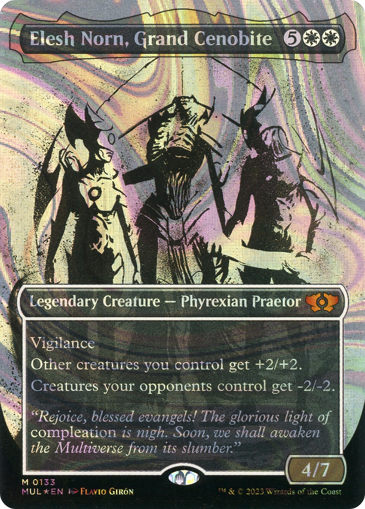 Elesh Norn, Grand Cenobite (Halo Foil) [Multiverse Legends]-1