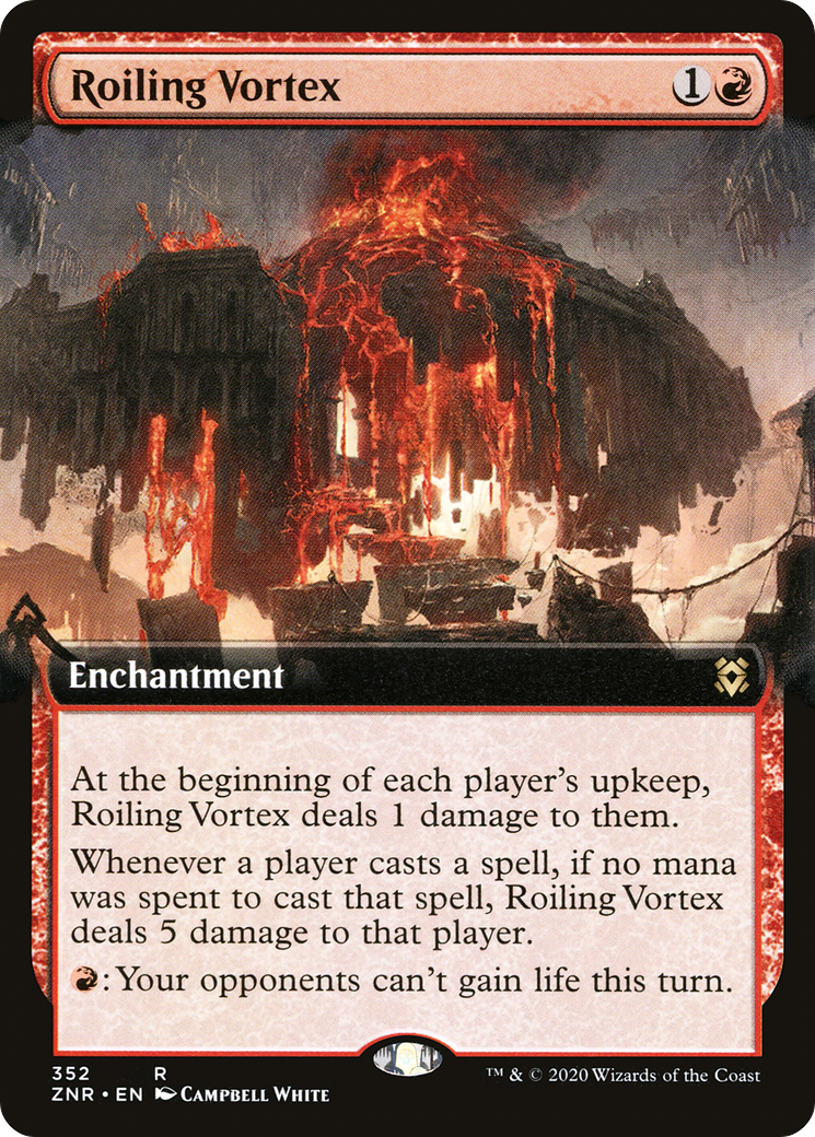 Roiling Vortex (Extended Art) [Zendikar Rising]-1