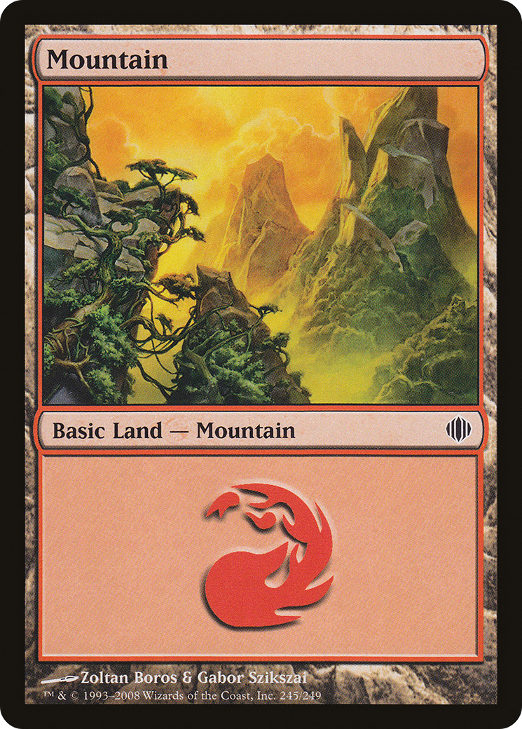 Mountain (245) [Shards of Alara]-1