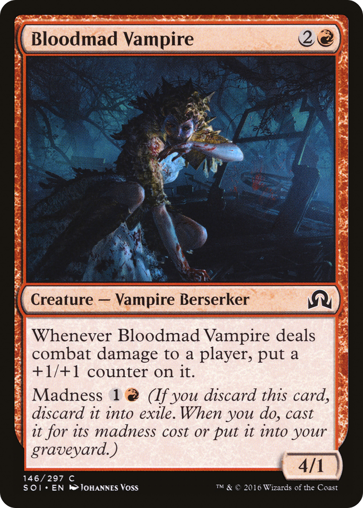 Bloodmad Vampire [Shadows over Innistrad]-1