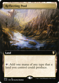 Reflecting Pool (Extended Art) [Commander Legends: Battle for Baldur's Gate]-1