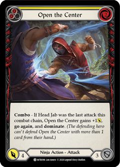 Open the Center (Yellow) [U-WTR096] (Welcome to Rathe Unlimited)  Unlimited Rainbow Foil-2