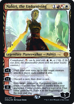 Nahiri, the Unforgiving [Phyrexia: All Will Be One Prerelease Promos]-1