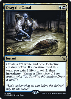 Drag the Canal [Murders at Karlov Manor Prerelease Promos]-1