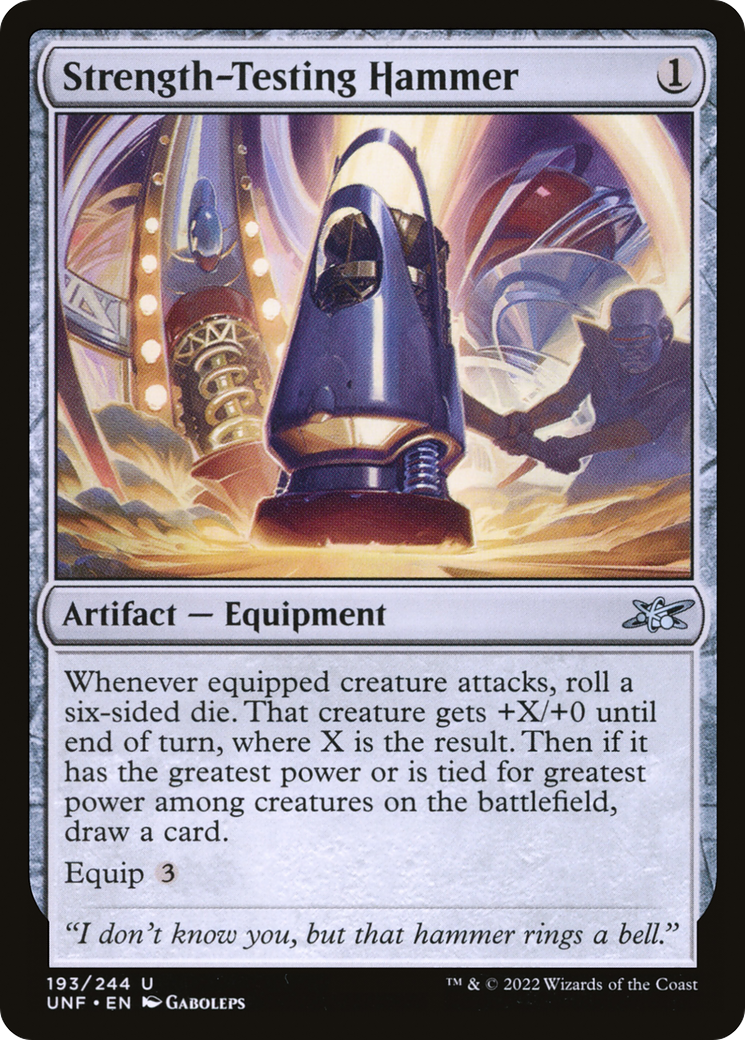 Strength-Testing Hammer [Unfinity]-1
