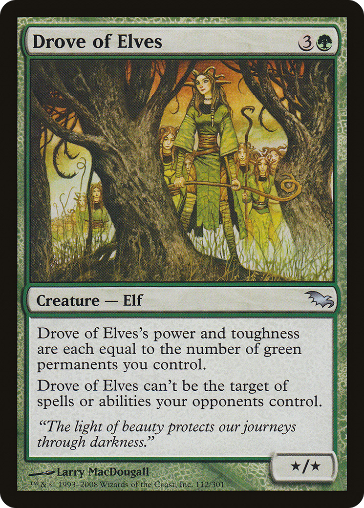 Drove of Elves [Shadowmoor]-1