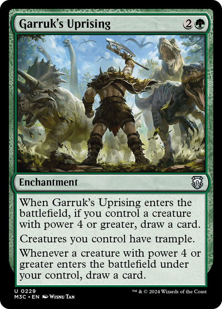Garruk's Uprising [Modern Horizons 3 Commander]-1