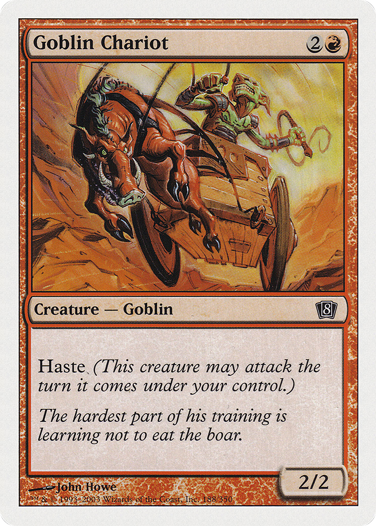 Goblin Chariot [Eighth Edition]-1