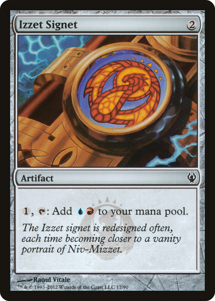 Izzet Signet [Duel Decks: Izzet vs. Golgari]-1