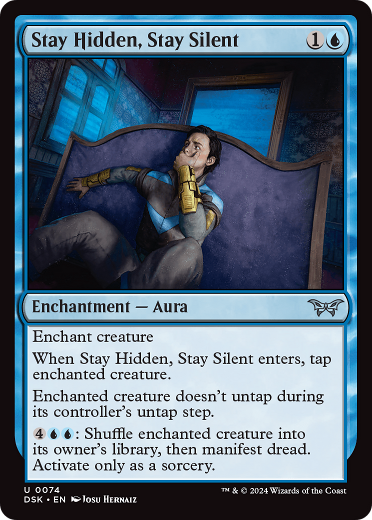 Stay Hidden, Stay Silent (0074) [Duskmourn: House of Horror]-1