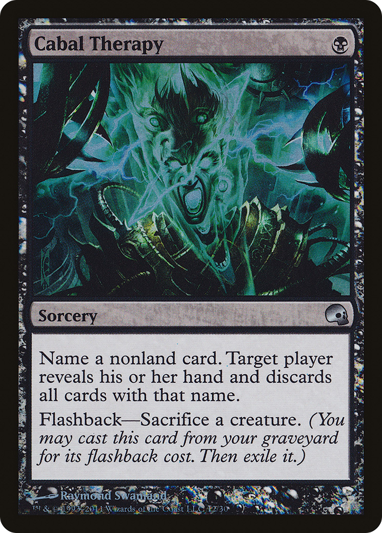 Cabal Therapy [Premium Deck Series: Graveborn]-1