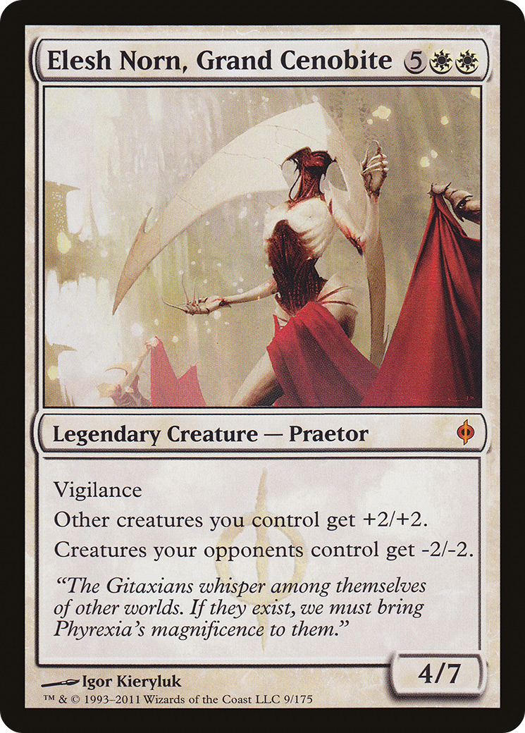 Elesh Norn, Grand Cenobite [New Phyrexia]-1