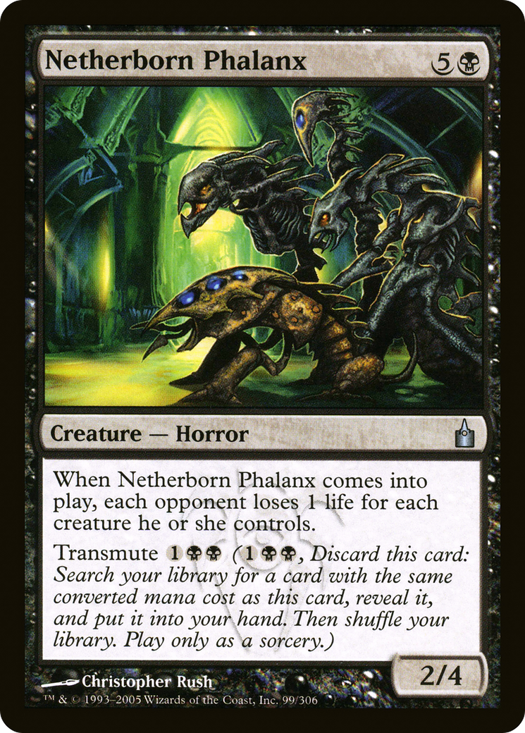 Netherborn Phalanx [Ravnica: City of Guilds]-1