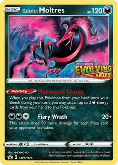 Galarian Moltres (SWSH125) (Prerelease Promo) [Sword & Shield: Black Star Promos]-1